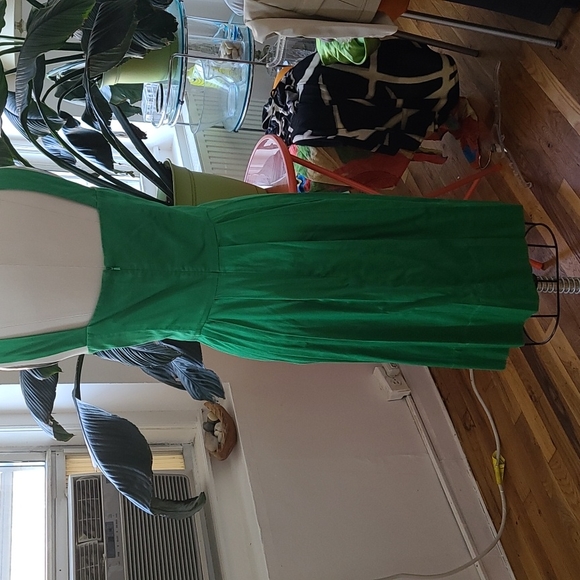Donna Ricco Green Summer Dress - Picture 5 of 10
